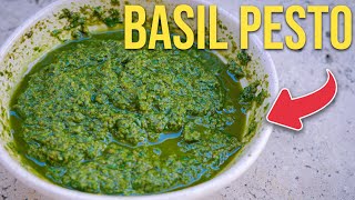 This Basil Pesto Has A Delicious Secret Ingredient Thatll Take Your Dish To The Next Level [upl. by Barta]