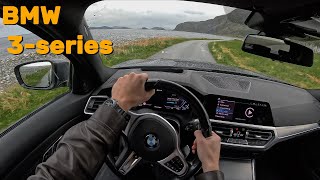 2021 BMW MSport Touring in Norway  POVDrive  Review [upl. by Boyd]