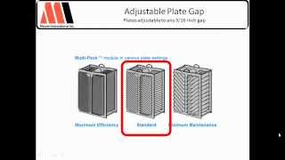 Versatile Field Adjustable Coalescing Plate Pack Part 6 of 7 [upl. by Ogata]