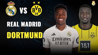 ⚽️ REAL MADRID  DORTMUND🔥 SUIVEZ LE REMAKE DE LA DERNIERE FINALE LDC  VINICIUS VS GUIRASSY 💥 [upl. by Adnoel]