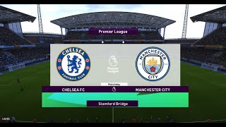 fc chelsea vs manchester city glitzo show live pes 25 [upl. by Anirtak]