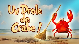 Le crabe qui nettoyait la plage  Lhistoire du jour  Livre audio Jeunesse [upl. by Ailegnave]