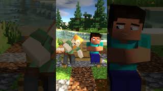 Alex and Steve life Fart danielgrinberryallminecraftanimation [upl. by Adnilev120]