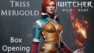 THE WITCHER 3 WILD HUNT  Triss Figure  Box Opening [upl. by Varuag]