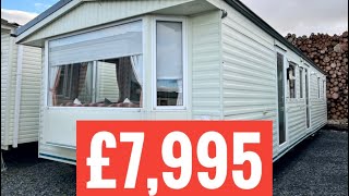 Offsite static caravan for sale Scotland central heated Atlas Moonstone 35x12 3 bed [upl. by Leod]