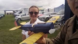 Hensons Flying Machines Woodspring Wings Model Aircraft Show UK [upl. by Levania225]