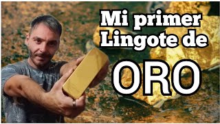 Compro mi primer lingote de oro en Argentina 🙊 [upl. by Jemena]