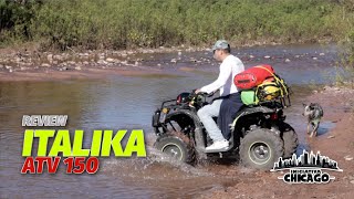 ITALIKA ATV 150 Review Cuatrimoto [upl. by Socram]