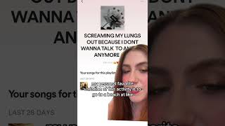 Exposing your spotify playlists playlist spotify spotifyplaylist musician singer reaction [upl. by Etteb]