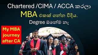 My MBA Journey After CA 2024  Insights amp Tips [upl. by Anma]