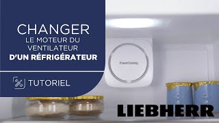 Comment remplacer le moteur du ventilateur dun réfrigérateur Liebherr [upl. by Bushey]