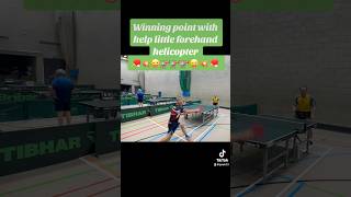 Veterans Masters Norwich  thebest forehandwinner subscribe pingpong youtubeshorts veterans [upl. by Damali]