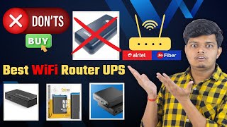 Best UPS for WIFI ROUTER  Mini UPS for WiFi Router  Best UPS for WIFI Router in India [upl. by Elockcin]