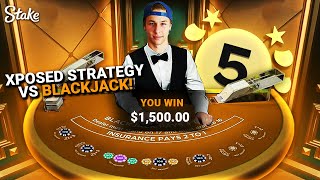 I COPIED XPOSED BLACKJACK STRATEGY [upl. by Godric]