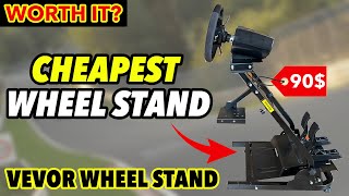 Best Budget Wheel Stand Vevor G29 Wheel Stand Review [upl. by Macfadyn]