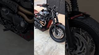 Triumph Bonneville Bobber Walk Around Review triumph bonneville bobber shorts ytshorts [upl. by Trilby]