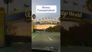 BEST Disney world transportation options waltdisneyworld [upl. by Krilov]