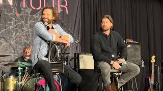 Jared Padalecki and Jensen Ackles main panel SPN con Jacksonville FL November 5 2023 [upl. by Novelc137]