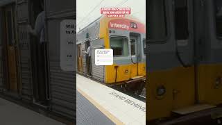 V set V25 Departing Gosford for Newcastle shoutout to aussiejohn5835 shorts viral train fyp [upl. by Atsirak]