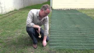 How to Install Grass Reinforcement Mesh [upl. by Esetal786]