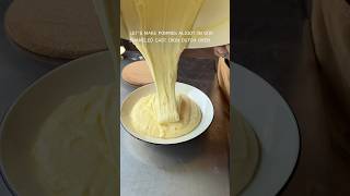 Making pommes aligot AKA cheesy mashed potatoes in Made In enameled cast iron Dutch oven cooking [upl. by Fabien978]