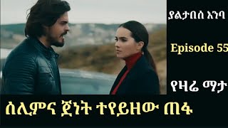 Yaltabese Enba Episode 55 ያልታበሰ እንባ ክፍል 55 ሰሊምና ጀነት ተየይዘው ጠፋ Atronos [upl. by Adnwahsat]