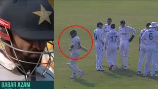 Ghanta Ka King Babar Azam went head down after Flop Again vs Eng  Babar Azam Wicket Today [upl. by Harlamert345]