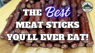 SECRET Ingredient Delicious Venison Snack Sticks Summer Sausage [upl. by Akamaozu]