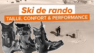 SKI DE RANDO  QUELLES CHAUSSURES CHOISIR [upl. by Suiddaht]