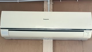 Panasonic Econavi noninverter air conditioner [upl. by Bohlin]