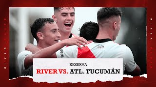 River vs Atlético Tucumán Reserva  EN VIVO [upl. by Yvonner]