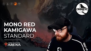 Kamigawa Mono RED  CROKEYZ MTG Arena [upl. by Kalagher631]