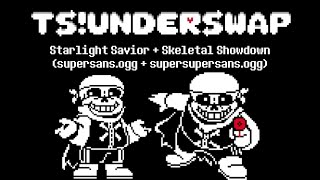 TSUnderswap OST 27 amp 54  Starlight Savior Intro  Skeletal Showdown  Crossbones Battle Theme [upl. by Legim]