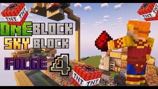 Minecraft One Block Sky block Projekt Folge 4 [upl. by Wolenik]