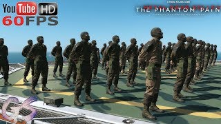 Free Cam Cutscenes  Mother Base I Metal Gear Solid V The Phantom Pain [upl. by Atnuahc]