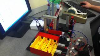 PLTW  POE FischerTechnik Marble Sorter [upl. by Rednael]