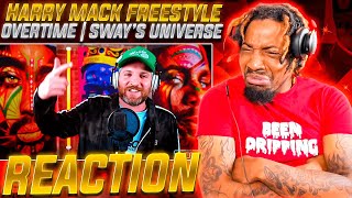 HE MADE ME GOOGLE WORDS  Harry Mack Freestyle  OVERTIME  SWAY’S UNIVERSE REACTION [upl. by Atnohs496]