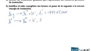 Reacciones de ionizacion Estructura de la materia [upl. by Yensehc]