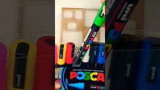 POSCA MARKERS ART short ytreels subscribe POSCA MARKERS satisfyingart ytshort drawing yt [upl. by Nellir]