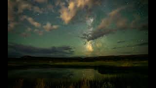 Milky Way Time Lapse Montrose Colorado Pond Reflection 202208 [upl. by Shiverick]