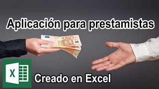 Aplicacion en Excel para prestamistas interes simple P21 [upl. by Maurey130]