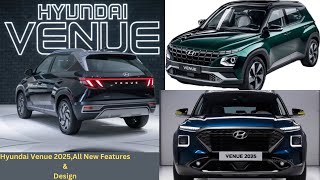 Hyundai Venue Facelift 2025 Features and Launch date Nexon ke bure din shuru samjho ❌ [upl. by Ronyam]