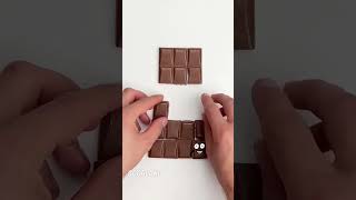 Wao😃 goodland chocolate doodly chocolatecake satisfying doodle stopmotion doodlers [upl. by Ehc]