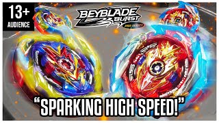 HIGH SPEED PRO BATTLE Brave Valtryek VS Infinite Achilles  Beyblade Pro Series 13 [upl. by Asamot]