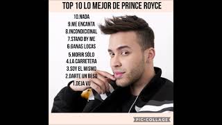 top 10 lo mejor de Prince Royce [upl. by Eciram]