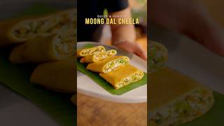 Quick amp Healthy Moong Dal Ka Cheela  Veggies amp Paneer  Quick Breakfast  Chef Sanjyot Keer [upl. by Ravens]