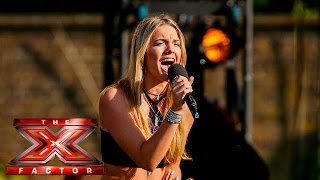 Louisa Johnson stuns with Sam Smith cover  Boot Camp  The X Factor UK 2015 [upl. by Nashbar]