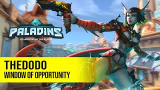 TheD0DO Saati PALADINS PRO COMPETITIVE GAMEPLAY l WINDOW OF OPPORTUNITY [upl. by Michaeline573]