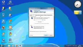 Windows 7 Home Premium podłączanie pulpitu zdalnego [upl. by Eli612]