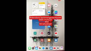 SOLUSI EXTENSIONS TACHIMANGA TACHIYOMI TIDAK MUNCUL tutorial [upl. by Kreager]